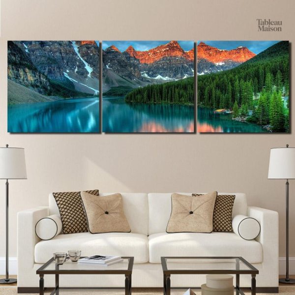 Tableau Banff National Park pour salle de bain