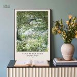 Tableau de Van Gogh représentant les berges printanières