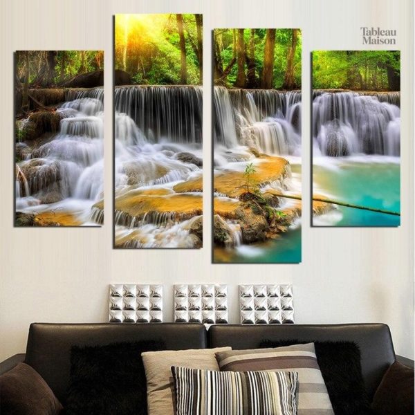 Tableau de salle de bain CASCADE, design moderne et apaisant