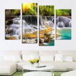 Art mural CASCADE, touche décorative pour espace aquatique