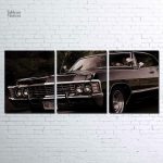Tableau noir et blanc Chevrolet Supernatural