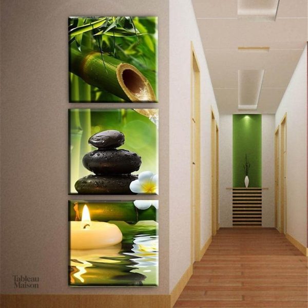 Tableau inspirant pour un équilibre harmonieux dans votre espace