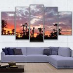 Art mural tropical, ambiance relaxante pour salle de bain