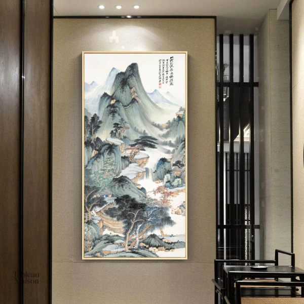 Tableau japonais avec motifs artistiques uniques