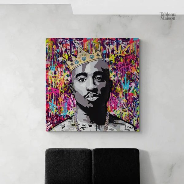 Tableau Pop Art inspiré du Street Art moderne