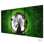 Art mural 360° offrant une perspective unique