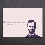 Représentation graphique d'Abraham Lincoln