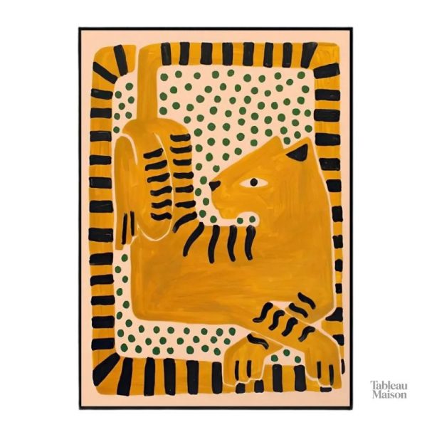 Tableau contemporain sur le thème de l'Égypte