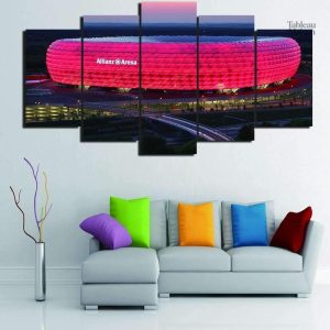 Illustration de l'Allianz Arena, emblème de Munich