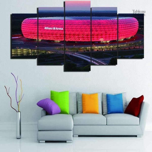 Illustration de l'Allianz Arena, emblème de Munich