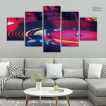 Oeuvre d'art inspirée par l'atmosphère de club