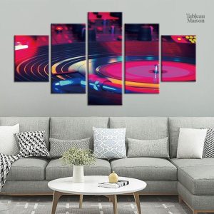 Oeuvre d'art inspirée par l'atmosphère de club