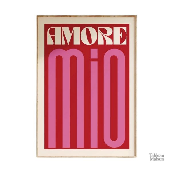 Amore Mio, œuvre moderne pour un décor raffiné