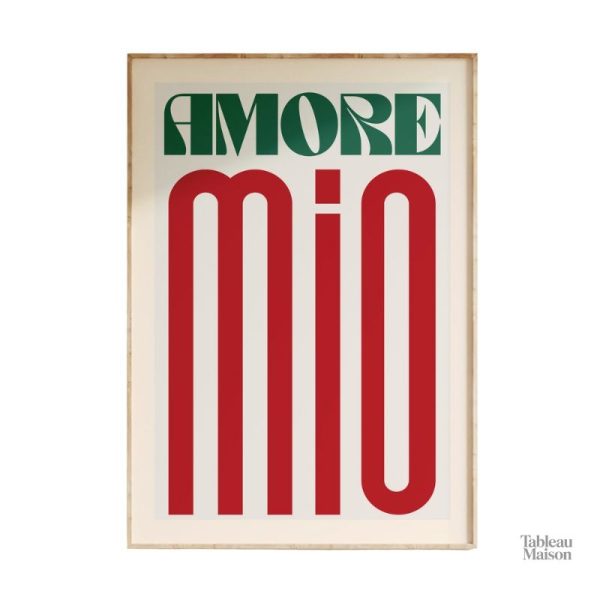 Tableau Amore Mio, pièce maîtresse pour votre salon moderne
