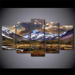 Tableau de montagne Aoraki, reflet des paysages néo-zélandais