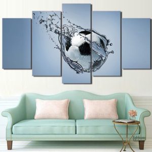 Tableau Aqua foot décoratif moderne pour intérieur