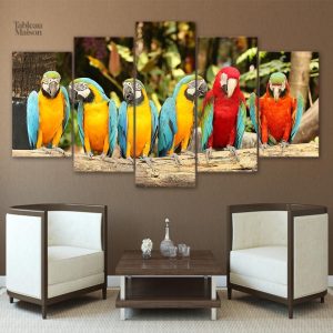 Tableau Aras tranquilles, œuvre artistique apaisante