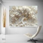 Tableau contemporain sur le thème de la nature