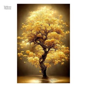 Tableau décoratif arbre contemporain pour un intérieur élégant
