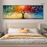 Art mural représentant l'Arbre de Vie