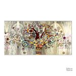 Tableau moderne représentant l'arbre de vie