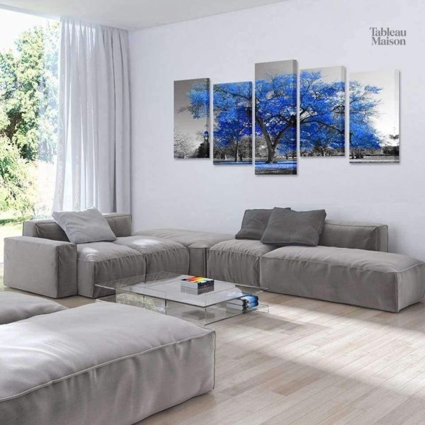 Tableau abstrait représentant un arbre de vie