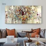 Tableau Arbre de Vie inspiré par Klimt