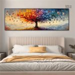 Tableau Arbre de Vie Moderne en style contemporain