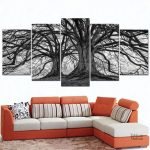 Tableau moderne sur le thème de l'arbre de vie