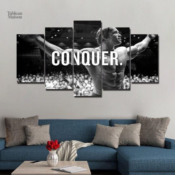 Tableau Arnold Schwarzenegger en art décoratif