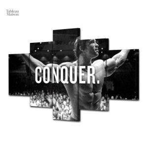Affiche artistique d'Arnold Schwarzenegger pour collectionneur