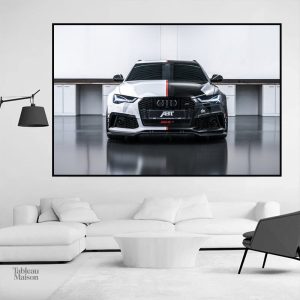 Art mural Audi RS6 pour passionnés d'automobile