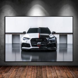 Décoration murale inspirée de l'Audi RS6 sportive