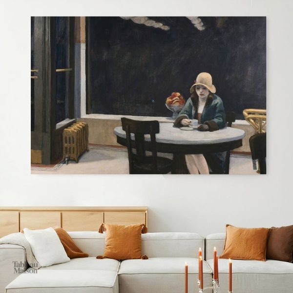 Tableau Automate d'Edward Hopper, œuvre emblématique