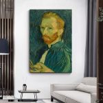 Tableau Autoportrait de Van Gogh