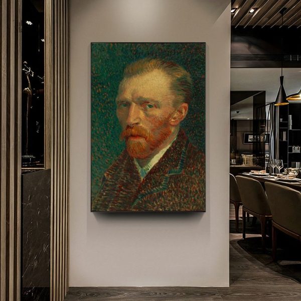 Tableau artistique représentant Van Gogh
