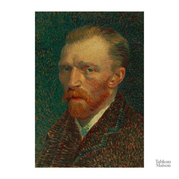 Reproduction d'un autoportrait de Van Gogh