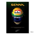 Art mural Ayrton Senna, hommage au champion de vitesse
