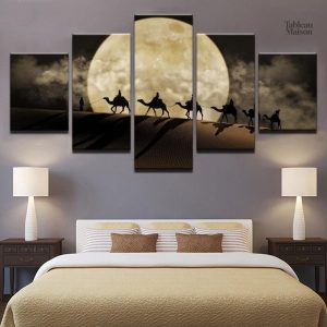Tableau Ballade nocturne en style artistique moderne