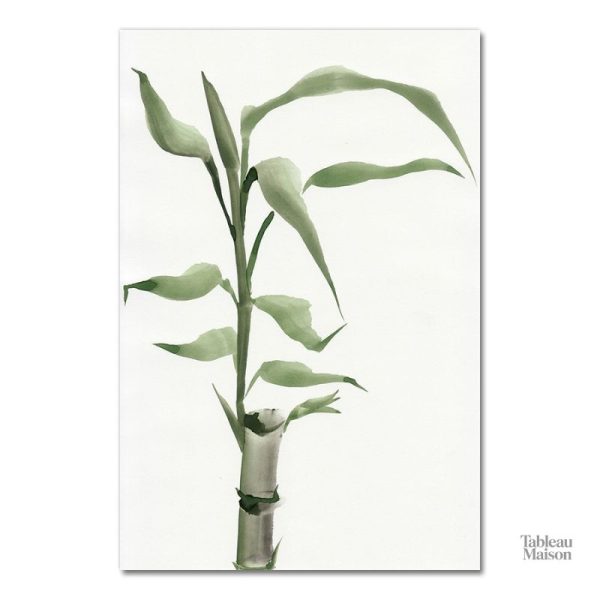 Tableau en bambou, fusion d'art et nature