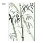 Tableau artistique, ambiance zen avec bambou