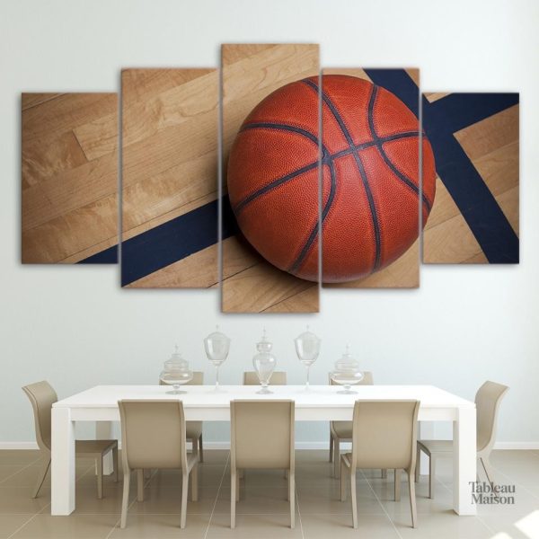 Tableau Basket sur parquet