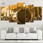 Tableau Batterie 2, œuvre moderne pour décoration intérieure