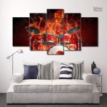 Tableau Batteur en fusion artistique et moderne