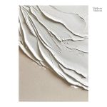 Tableau contemporain avec finition en relief