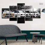 Tableau BMW, design moderne et artistique