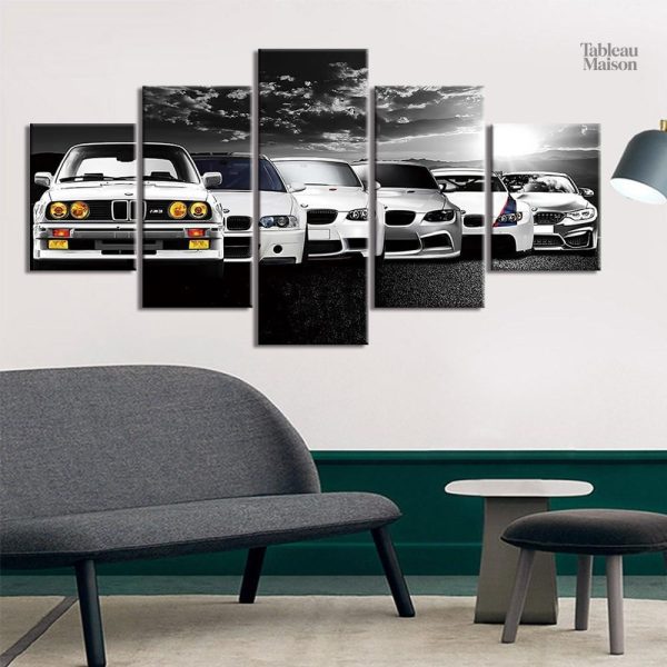 Tableau BMW, design moderne et artistique