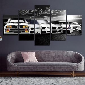 Évolution de la marque BMW en illustration