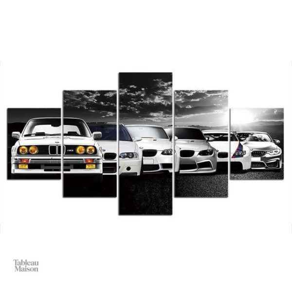 Tableau décoratif sur le thème automobile BMW