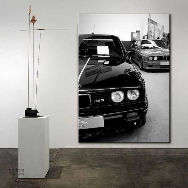 Art mural élégant représentant la BMW M3